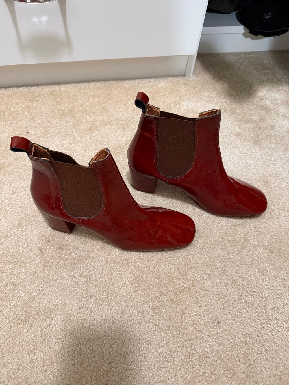 Patent Leather Ankle Boot from Spain